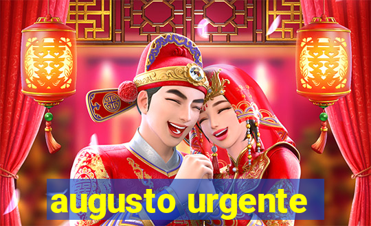 augusto urgente- jacobina